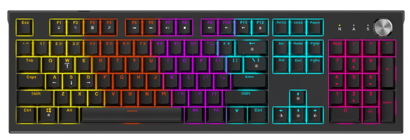 Kogan Rainbow RGB Mechanical Keyboard - (KAMCKBRBBRA & KAMCKBRBBLA ...