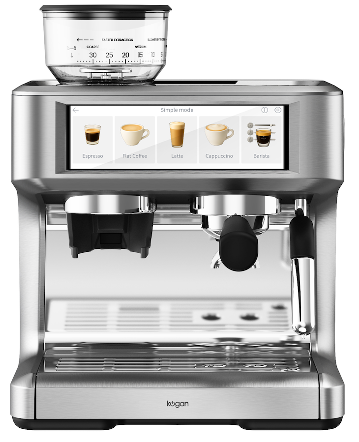 Kogan Lux Barista Touch Pro Dual Boiler Coffee Machine - (KAESCOBTDBA ...